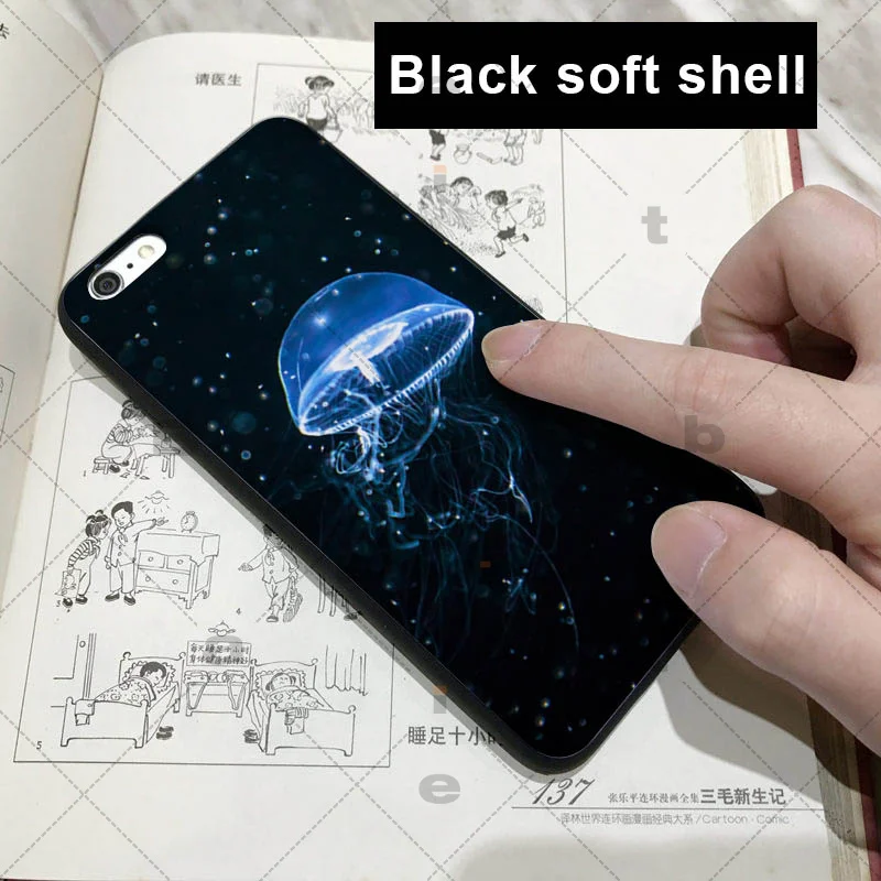 Babaite Медузы Телефон задняя крышка ТПУ чехол для iPhone X XS MAX 6 6S 7 7plus 8 8Plus 5 5S