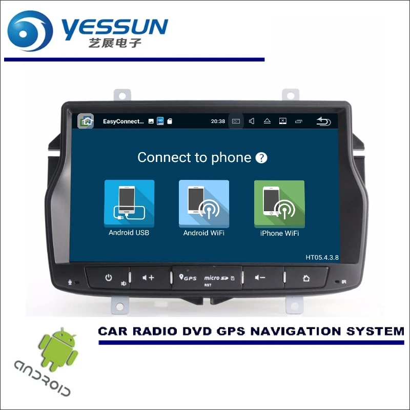 Best YESSUN Car Android Navigation System For Lada Vesta 2015~2017 - Video Audio Radio Stereo Player GPS Navi Multimedia 3