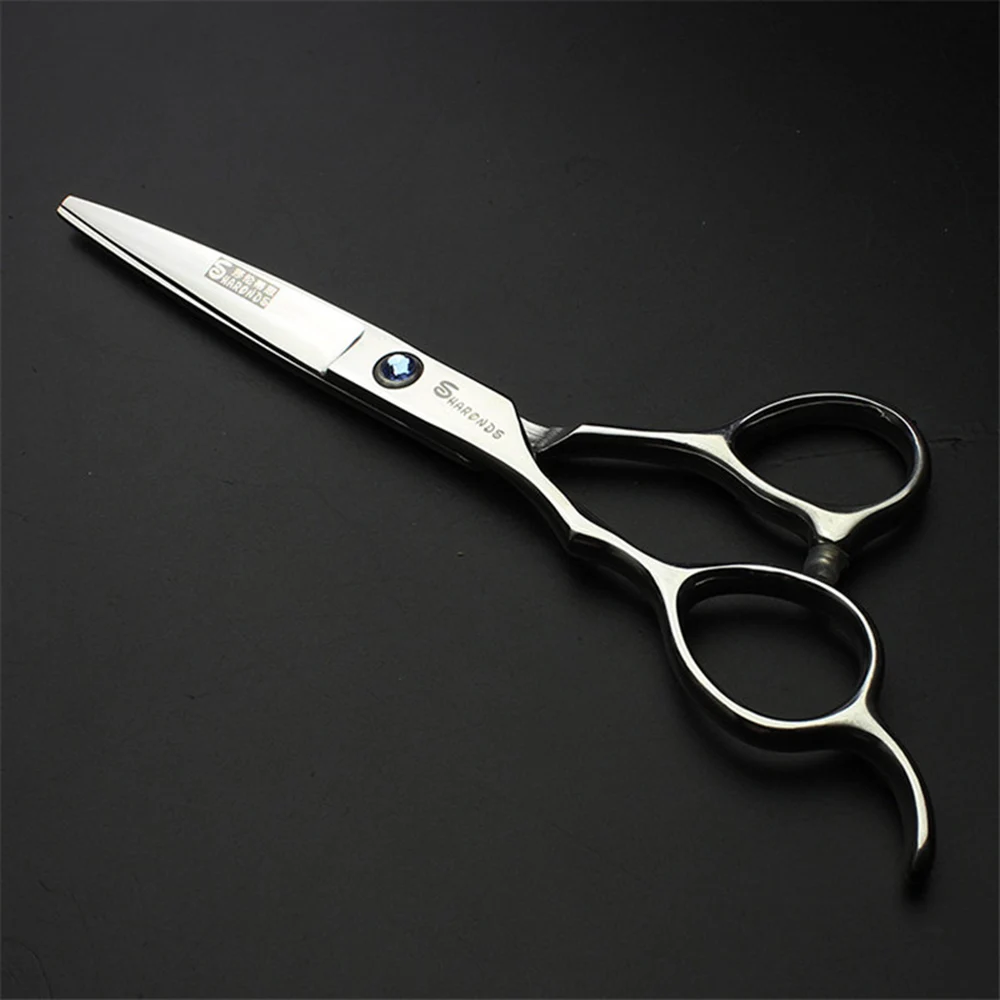Salão de Beleza Sharonds Japão Inoxidável 6 Polegada Cabeleireiro Scissor Modelagem Ferramentas 440c Aço 10 Cheap Tesouras de cabelo
