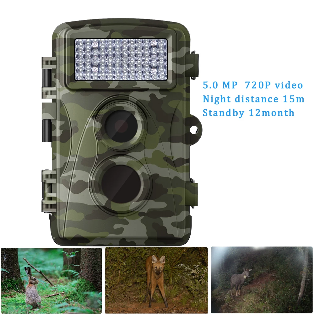 

1 PCS HD 5MP Wireless Standalone Wide Life Camera 720P Digital Trail Animals Surveillance Security Protection hunting use