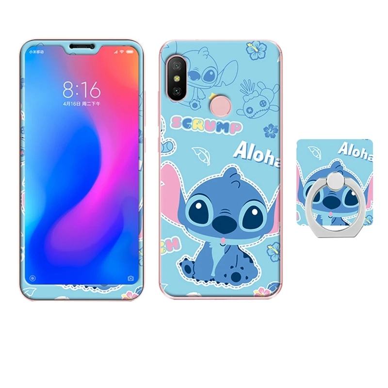 Xiaomi redmi 6 pro redmi 6 redmi 6a mi A2 lite glass case cover  (24)