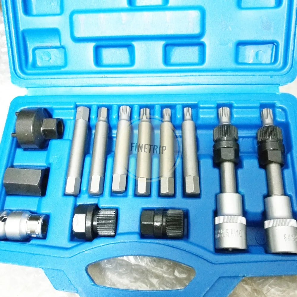Hot Sale 1Set 13Pc Professional alternator pulley