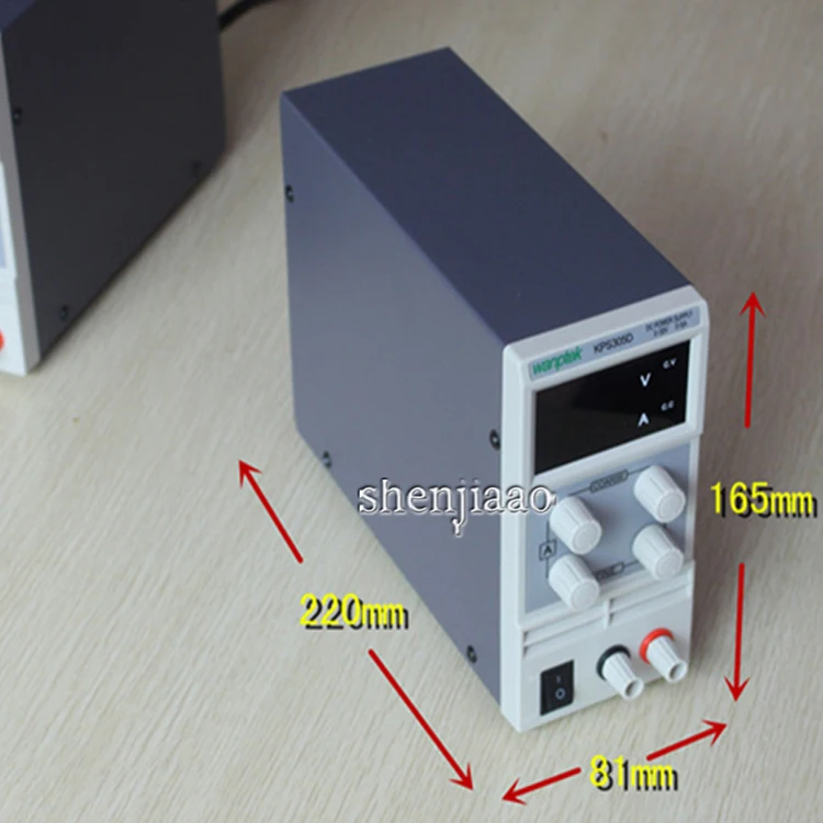 Светодиодный KPS605DF 0-60 В/0-5A 110 В-230 В 0,1 В/0.001A UE светодиодный Interruttore regolabile DC Питание мА дисплей Digitale