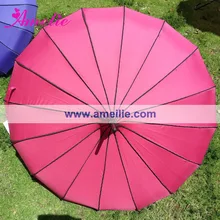 Мода ветрозащитный пагода зонтик дамы Девушка Защита от солнца свадьбы невеста зонтик 10 шт./лот