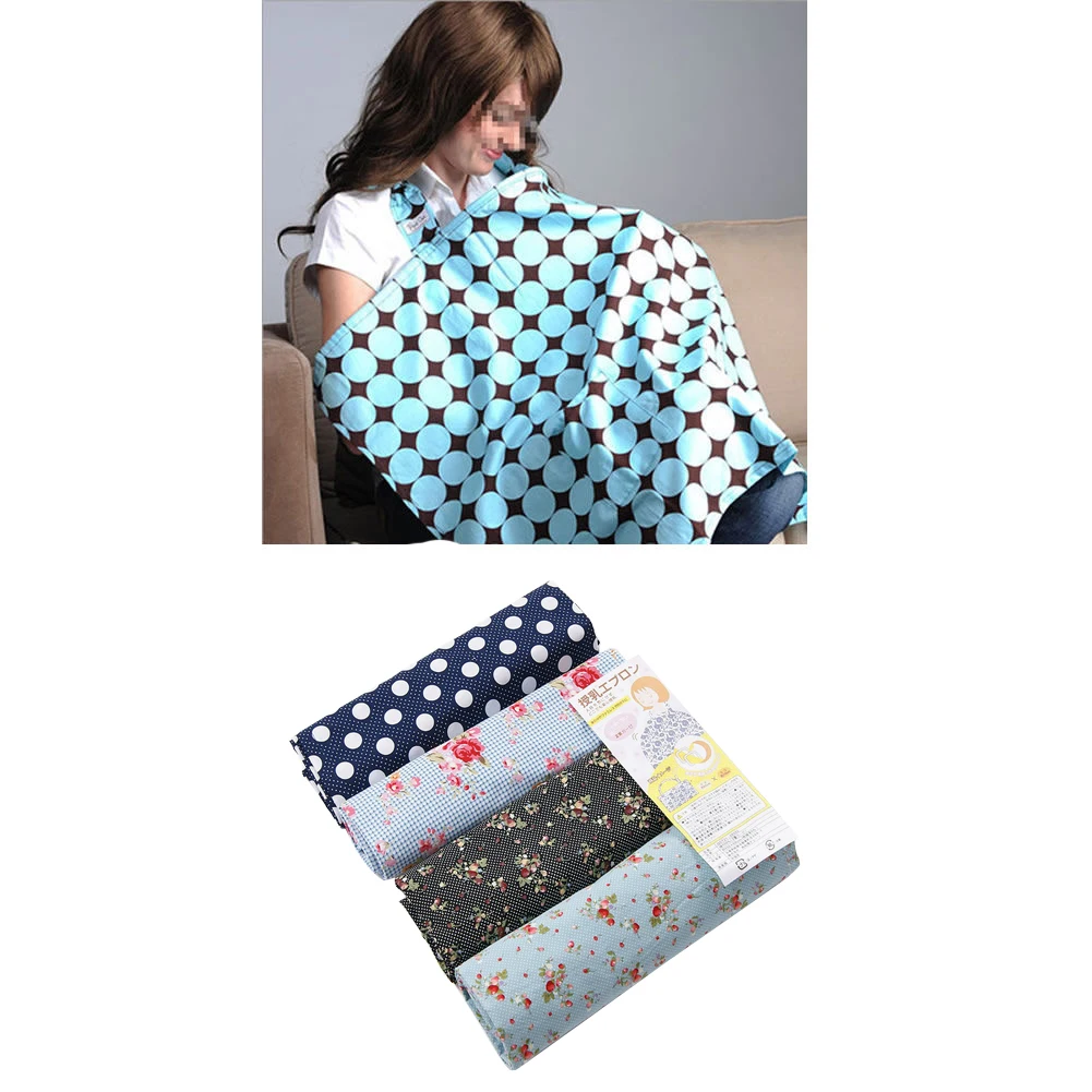 Новое Хлопковое одеяло для грудного вскармливания с цветочным принтом для мамы, грудное одеяло для кормления, накидка для кормления, шаль 950x550 мм