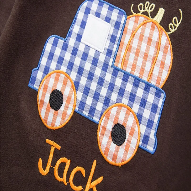 Jumping/Детские футболки с аппликацией для мальчиков топы с длинными рукавами, Детская футболка с рисунком одежда для детей весенне-осенняя футболка футболки для мальчиков