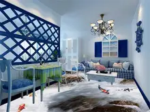 3d pvc flooring custom photo mural picture wall sticker romantic Waterfall stone nine fish painting room wallpaper for walls 3d