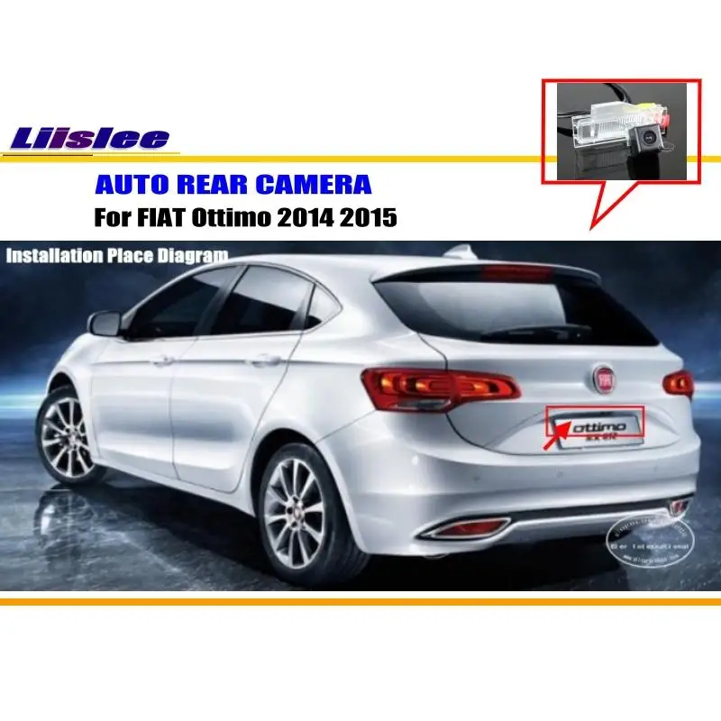 Автомобильная камера заднего вида для Fiat Ottimo 2014 2015 задняя автомобильные