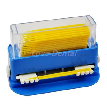 

2016 New 1PC Dental Applicator stick Holder cartridge disposable applicator stick box small cotton swab swab dental material