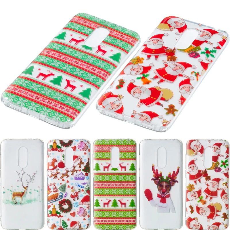 Fashion Christmas Gift IMD Phone Soft TPU Silicone Case Cover Shell Hull Coque Fundas for xiaomi Pocophone F1 Redmi 5 Plus |