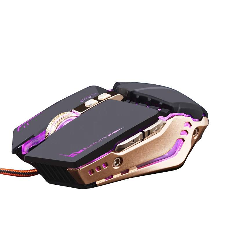 X800 компьютерных игр Мышь Gamer мыши Проводная оптическая 3D 3200 Точек на дюйм