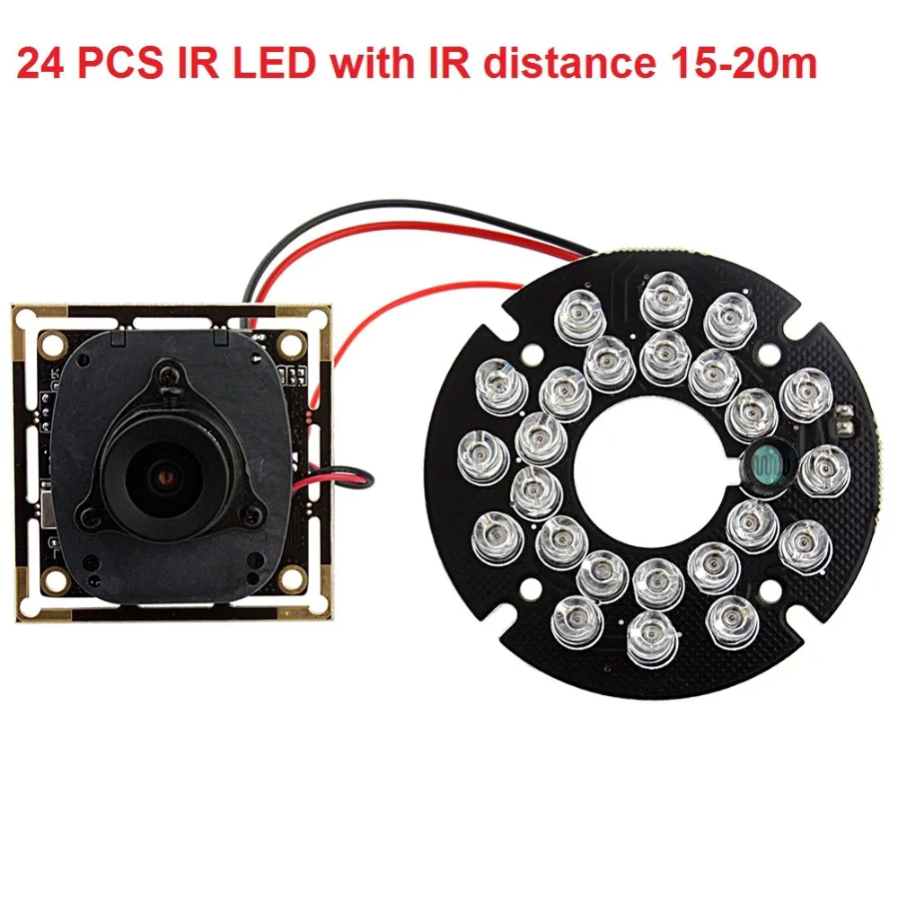 720P HD OV9712 CMOS free driver H.264 usb 2 0 ir инфракрасная камера ночного видения с аудио
