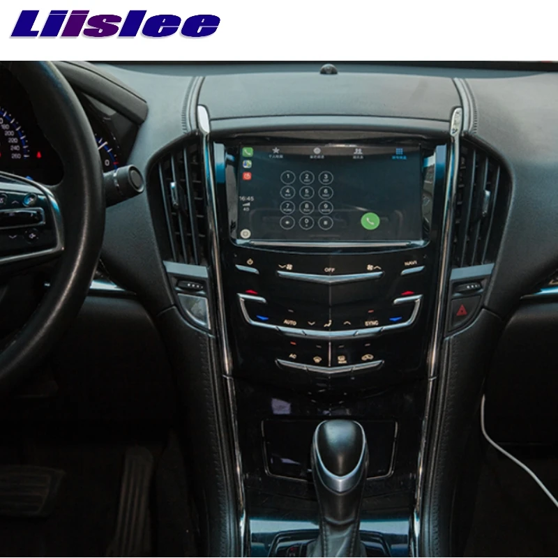 Для Cadillac ATS ATS-L ATS-V 2012~ Liislee автомобильный мультимедийный плеер навигационная система, стереомагнитола радио карты gps навигация