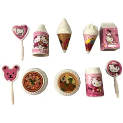 NK один комплект аксессуары для кукол Миниатюрная игрушка для ролевых игр мини-игра на день рождения моделирование еды для куклы Барби
