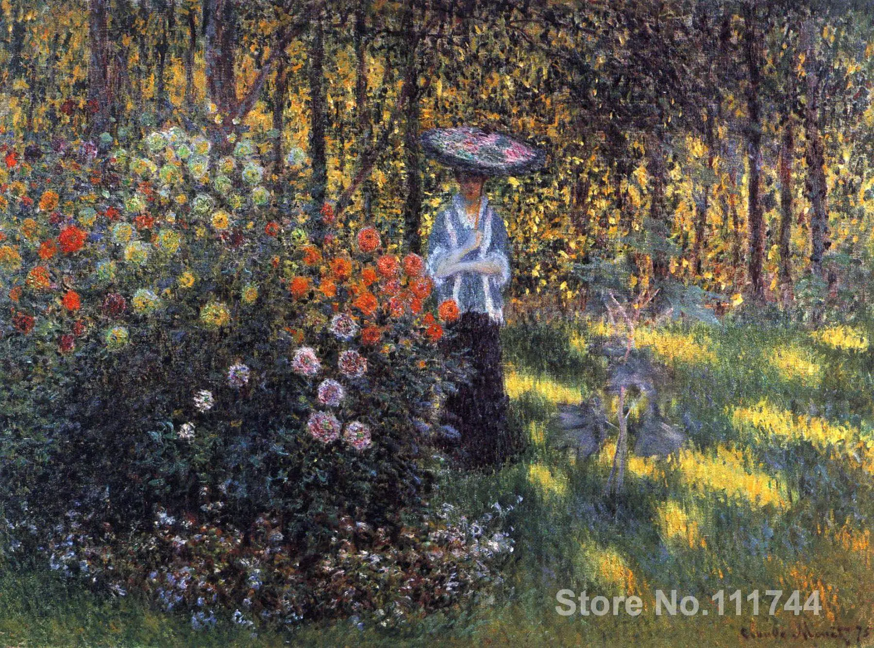 Us 105 6 20 Off Wall Art Woman With A Parasol In The Garden Argenteuil By Claude Monet Oil Paintings Handmade High Quality Painting Us 105 6 20 Off Wall Art Woman With A Parasol In The Garden Argenteuil By Claude Monet Oil Paintings Handmade High Quality Painting