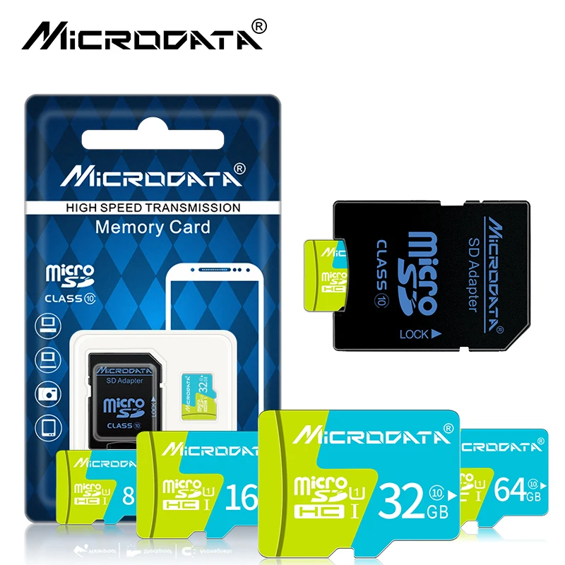 Лидер продаж карты памяти Micro SD card 64 Гб 32 GB 16 GB 8 GB class10 карты памяти Microsd флэш-накопитель флэш-памяти диска высокая скорость