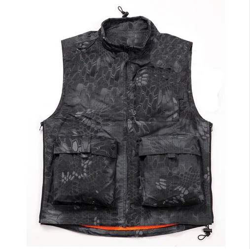 

Tactical Outdoor Sport Rattlesnake Hunting Vest Multifunctional Camouflage for Army Combat CS War Game Paintball Airsoft