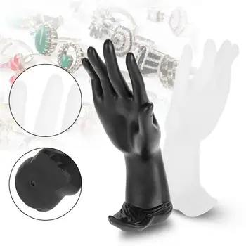 

2 Types Resin Matte Mannequin Hand Finger Jewelry Ring Bracelet Display Rack