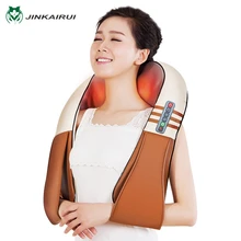 (with Gift Box)JinKaiRui U Shape Electrical Shiatsu Back Neck Shoulder Body Massager Infrared Heated Kneading Car/Home Massagem-in Massage & Relaxation from Beauty & Health on Aliexpress.com | Alibaba Group