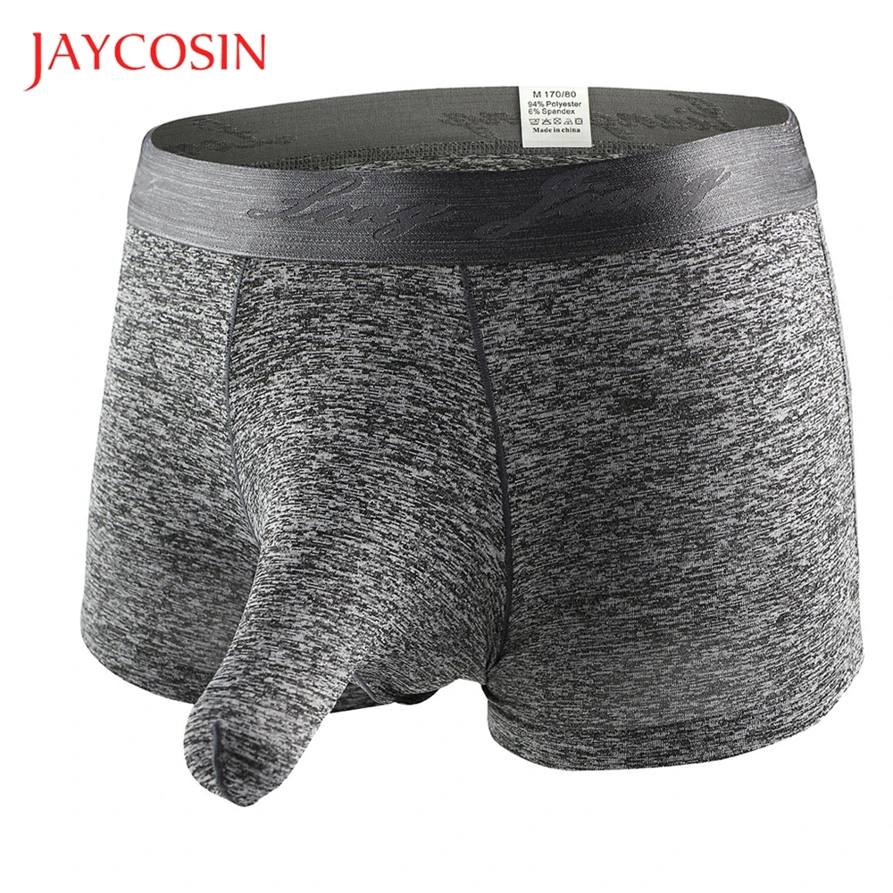 Мужские трусы шорты JAYCOSIN сексуальные мягкие трусики мужские эластичные дышащие
