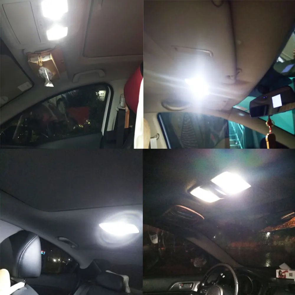 10 шт. светодиодный T10 CANBUS W5W 194 168 501 интерьер автомобиля лампы Нет Ошибка smd 5630 5730