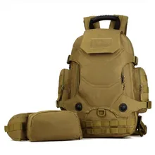 Горячая военный камуфляжный рюкзак 40 литров дорожные сумки многофункциональный 14 дюймов ноутбука водостойкая-бестселлер, сумка