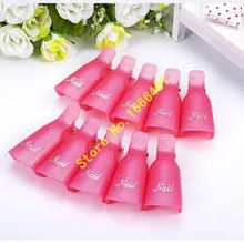 30 шт./лот прочный многоразовые Пластик Масло для полировки ногтей лак инструмент Soak Off Обёрточная бумага