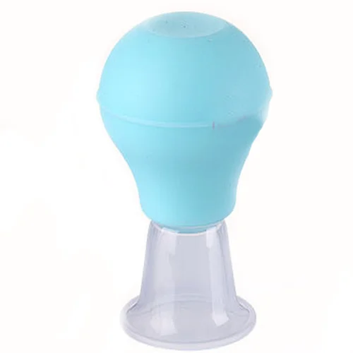 Silicone Nipple Aspirator Health Puller Breast Sag Flat Nipple Corrector Puller Retraction Pump Sucker Teat Massager Supplies - Цвет: Blue