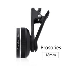 НИСИ профессиональная широкоугольная камера линза мобильного телефона с зажимом 18 мм для IPhone xiaomi HUAWEI samsung всех сотовых телефонов