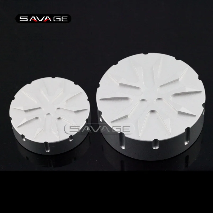 

For BMW K1200R K1200S K1300R K1300S K1300GT Silver Brake Clutch Cylinder Fluid Reservoir Cover Cap Motorcycle Accessories CNC