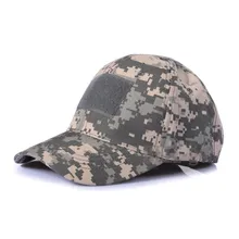 Мужская Летняя шляпа для кемпинга Мужская камуфляжная Тактический головной убор армейская рыболовная биомеханическая бейсбольная Кадет Военный Кепка