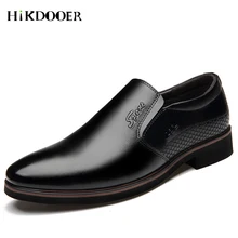 New Arrival Men Dress Slip On Shoes Pointed Toe Leather Flat Shoes Top Quality Formal Wedding Basic Shoes zapatos de hombre heinrich the new listing brand luxury genuine leather men shoes pointed toe hasp male wedding dress shoes zapatos de hombre