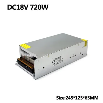 

Power Supply 18V 40A 720w Led Driver Transformer AC110V 220V to dc18V Power Adapter for strip lamp CNC CCTV 3D Print