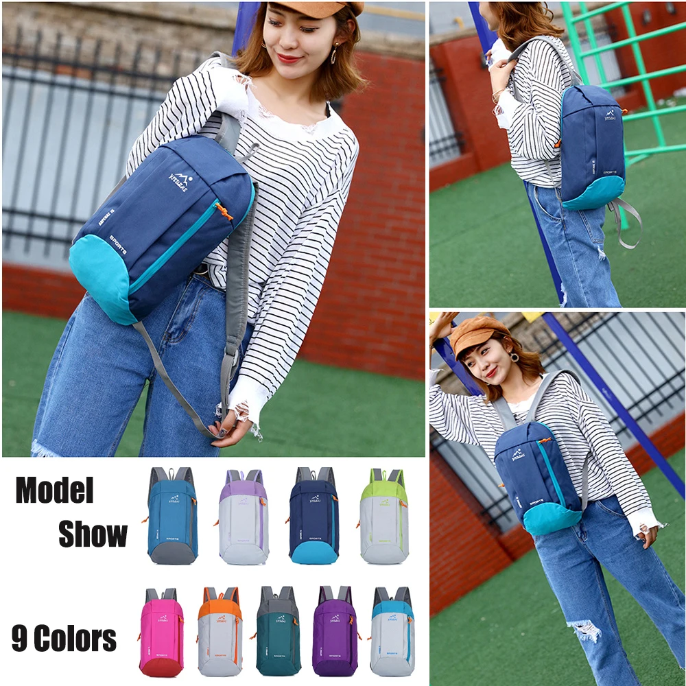 10L 2018 Top Quality Nylon Fabric Brand New Unisex Waterproof Nylon Chest Bag Men Women Running Shoulder Bag Outdoor Sports Bag 