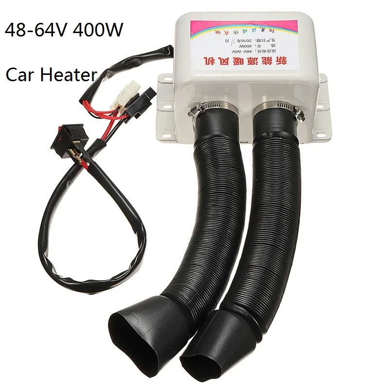 

Universal Car Vehicle Fan Heater Warmer Windscreen Defroster DC 48-64V 400W Demister Fan Car Heater Defroster Hot Cold Protect