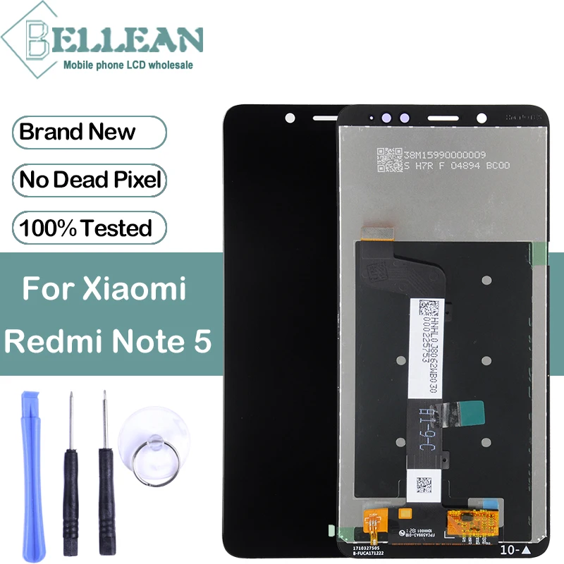 Скидка Dinamico для Xiaomi Redmi Note 5 font b Lcd b font с кодирующий преобразователь сенсорного экрана в сборе 5,99 дюймов Note 5 Pro экран дисплея Бесплатная доставка + Инструмен...