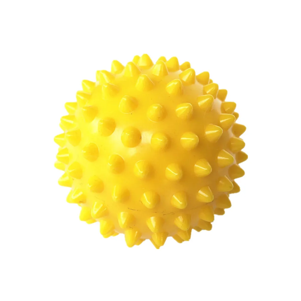 6,5 см колючий ПВХ коврик для фитнеса шарики для массажа рук ПВХ подошвы Ежик сенсорный хват тренировочный мяч портативный шар для физиотерапии M26