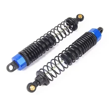 2x 108mm Adjustable Aluminum Shock Absorber for RC Truck Car Blue