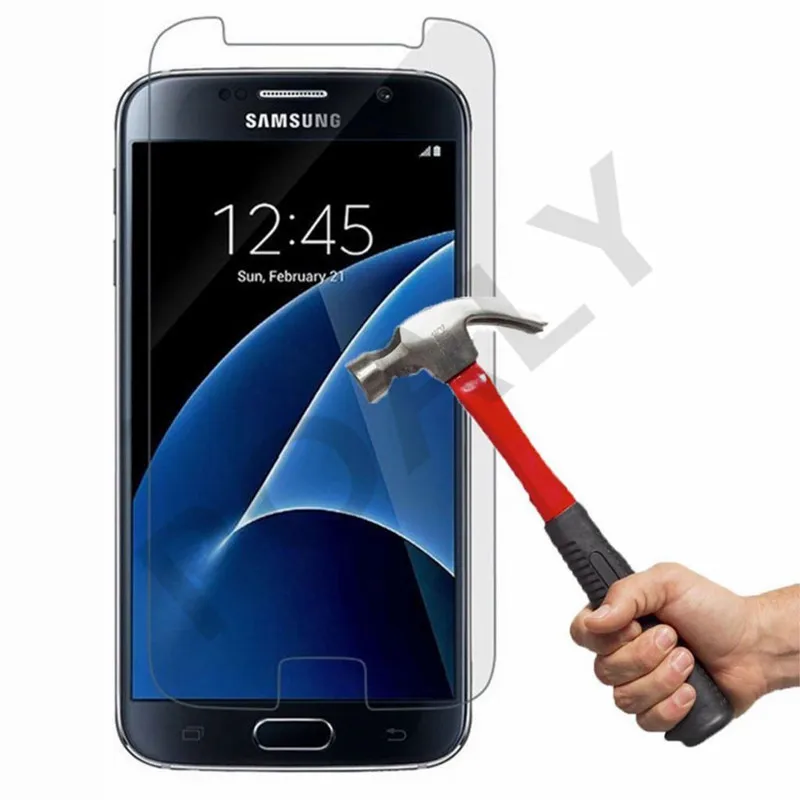 Защитное стекло для Samsung Galaxy S7 G9300 G930 G930F | Мобильные телефоны и аксессуары