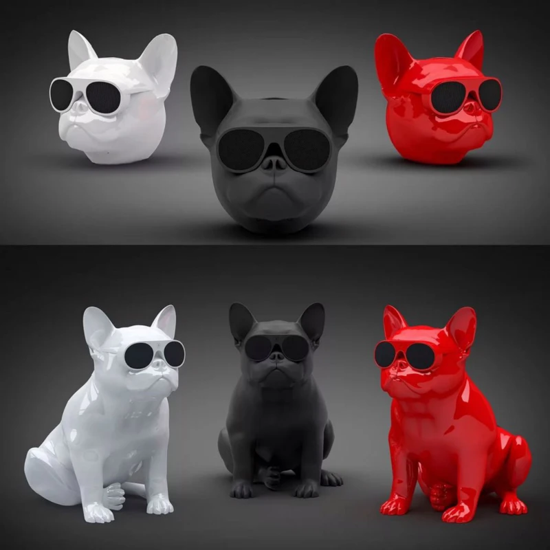 melhor Teal Aerobull Venda Quente Orador New Bulldog Bluetooth Speaker Estéreo Portátil Sem Fio Super Bass Som Subwoofer Speaker Dos Desenhos Animados