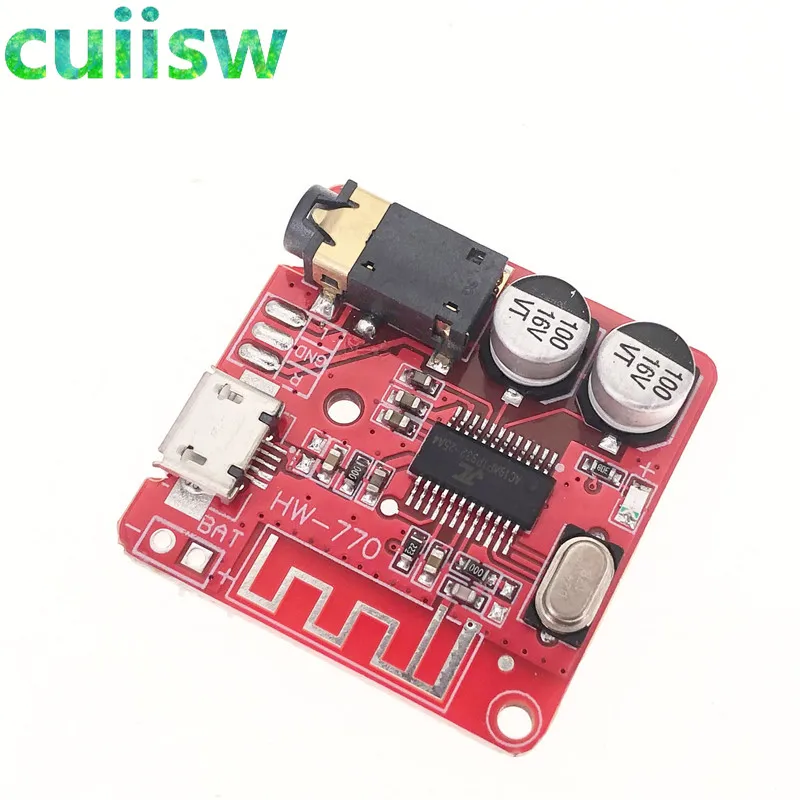 

MP3 Bluetooth Decoder Board Lossless Car Speaker Audio Amplifier Board Modified Bluetooth 4.1 Circuit Stereo Receiver Module 5V