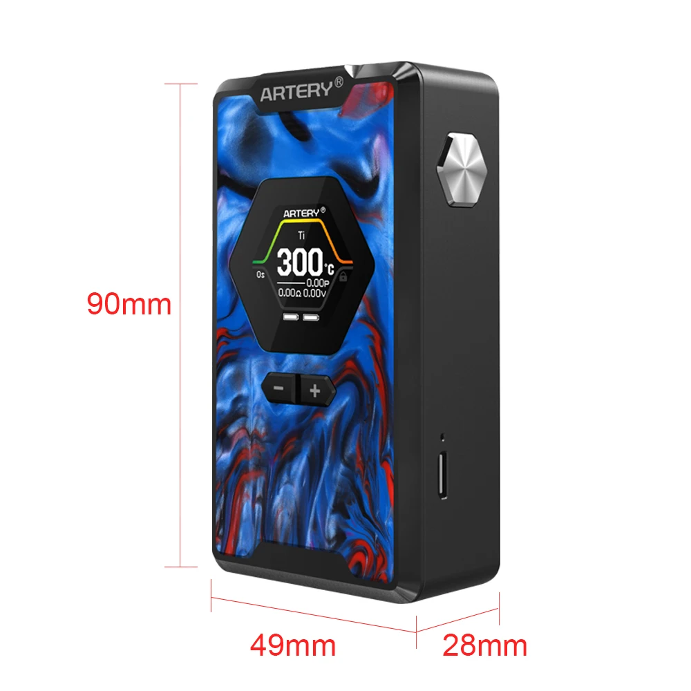 Original Artery Hive 200W TC Box Mod with Big Display Upgradeable Firmware Powered By Dual 18650 Battery E Cig Vape Mod Original Artery Hive 200W TC Box Mod with Big Display Upgradeable Firmware Powered By Dual 18650 Battery E Cig Vape Mod