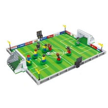 model building kits compatible with lego city football 200 3D blocks Educational model building toys hobbies