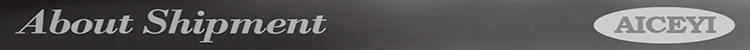 About shipment