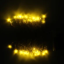 5 м 50 светодиодный Праздничная гирлянда Рождественские гирлянды для украшения дома/дня рождения/свадьбы/праздника/вечерние украшения LEEDSUN