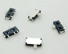 10PCS MSK-12C01-07 (1P2T) 7Pin foot SMT SMD Stubbs 2 Position Power Mico Switch