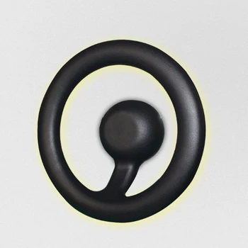 

Modern Wall Lamp Simple Study Wall Light Individual Concept Living Room Lamp Creative Bedroom Light LED Roundness Lamps