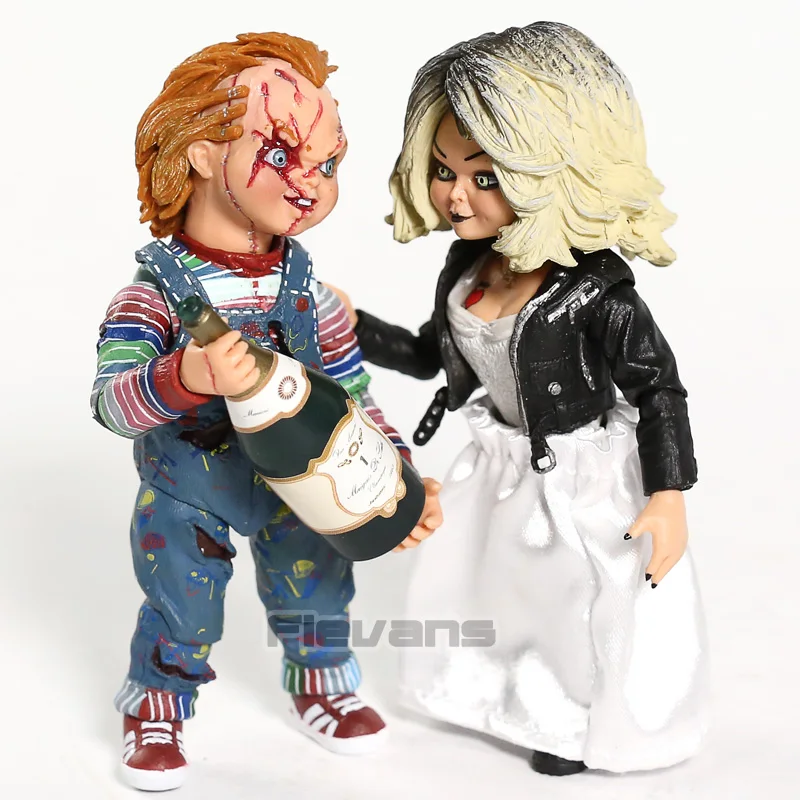 NECA Bride of Чаки Ultimate и Тиффани ПВХ экшн фигурка коллекционная игрушка|Игровые