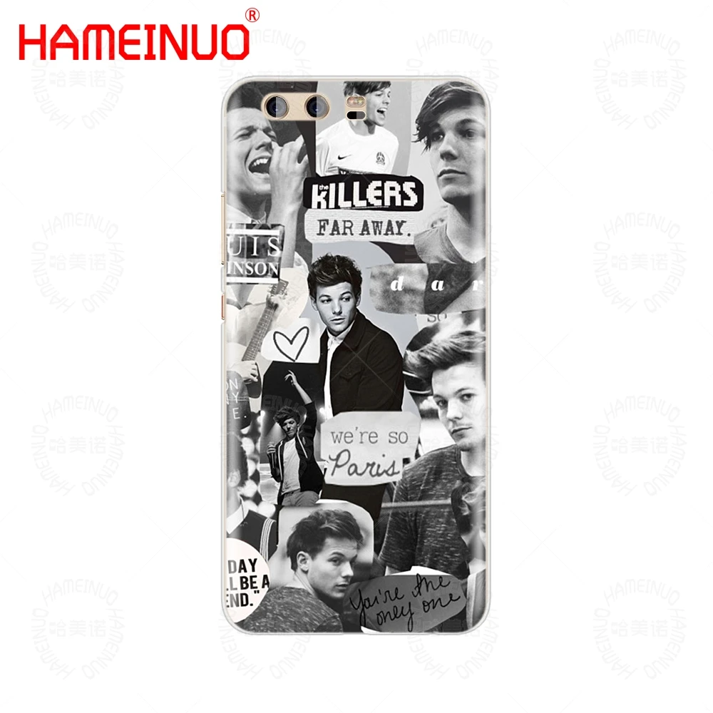 HAMEINUO One Direction 1d Louis Tomlinson Cover phone Case for huawei Ascend P7 P8 P9 P10 P20 lite plus pro G9 G8 G7 2017