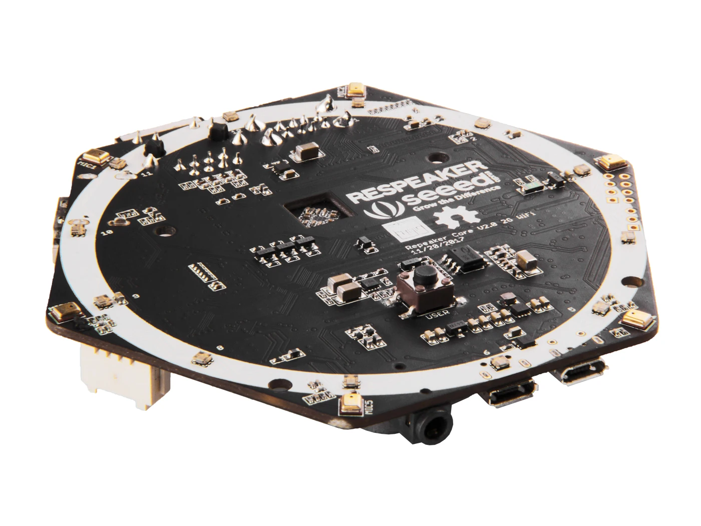 Respeaker Core v2.0 Интеллектуальный микрофон для распознавания речи макетная плата IOT
